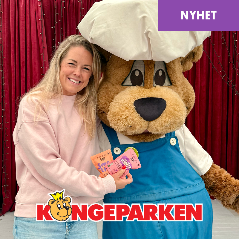Kongeparken + GroGro = sant 💚