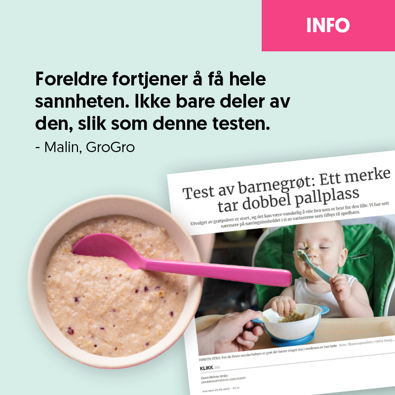 Hvilken barnegrøt er best?