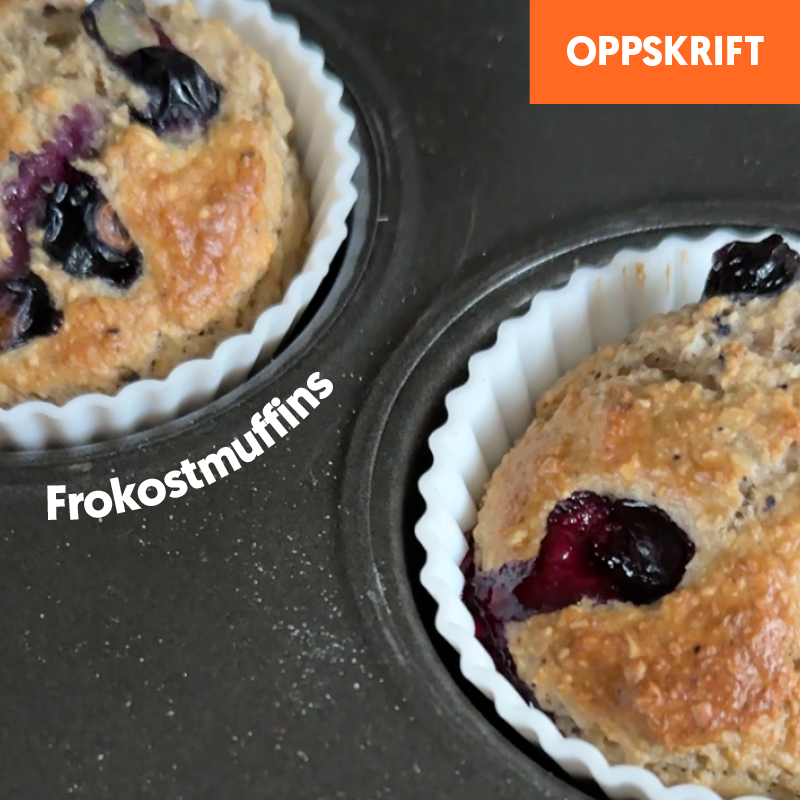 Frokostmuffins