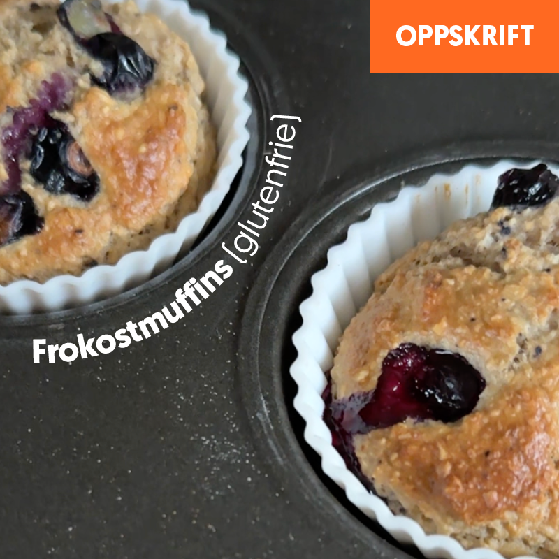 Frokostmuffins (glutenfrie)
