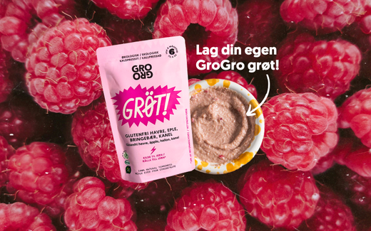Hjemmelaget jernrik grøt til baby