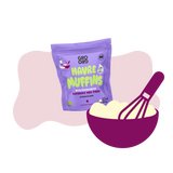 Havremuffins med blåbær og kokos
