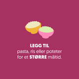 Chili sin carne med tomat, sorte bønner og gulrot