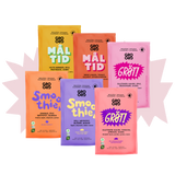 En smak av alt (grøt, måltid, og smoothiepakke)