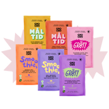 En smak av alt (grøt, måltid, og smoothiepakke)