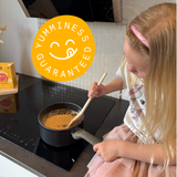 Chunky pulvergrøt med mango og kokos (fra 12 mnd)